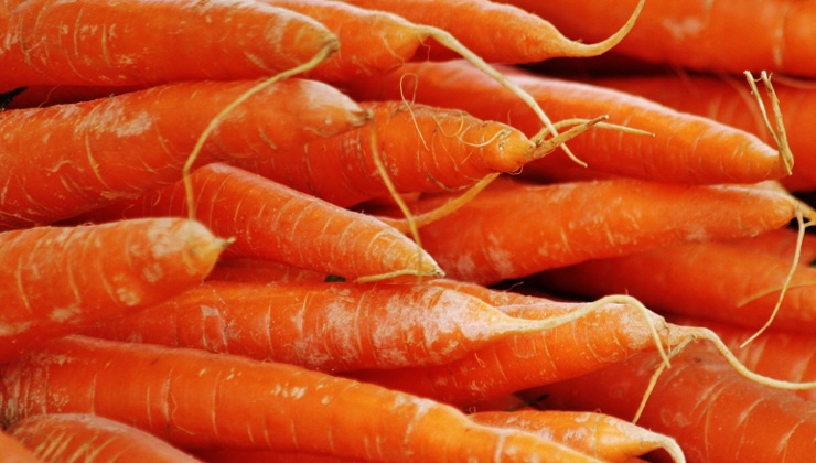 carote per la zuppa allo zenzero
