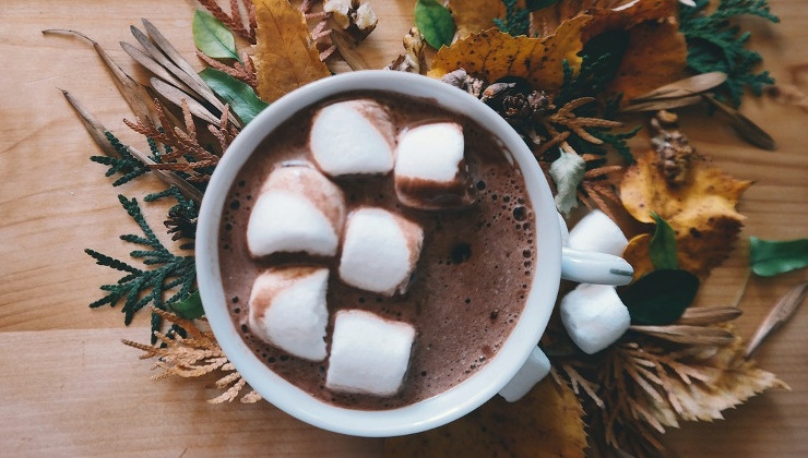 cioccolata calda in tazza